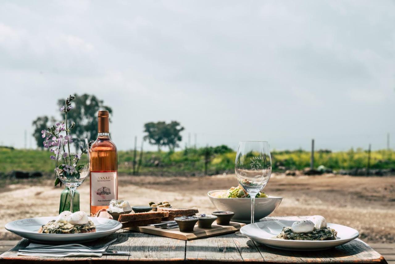 Assaf Boutique Winery & Cabins Kidmat Tsvi Zewnętrze zdjęcie